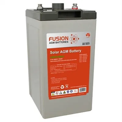 New Fusion Agm 2v400ah Solar Deep Cycle Battery Cbs2v450ah • $351.10