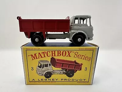 Matchbox Lesney Vintage Bedford Tipper Truck No. #3 W/ Original Box Excellent • $58.40