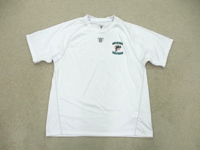 $11.33 • Buy Miami Dolphins Shirt Adult Large White Green NFL Football Lightweight Mens A62*