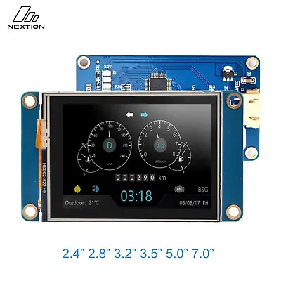 Nextion 2.4-7.0  TFT LCD HMI Resistive Display Touch Panel Module For Arduino • $99.99