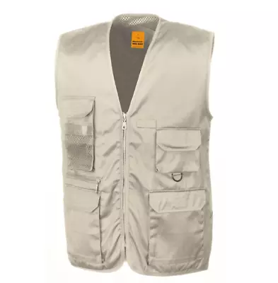 Safari Waistcoat Men's Medium Size 41  Chest Angler's Gardeners Gilet Bnwt New • £15