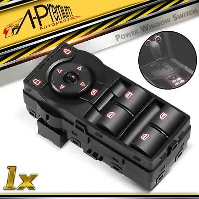 Red Illumination Electric Master Window Switch For Holden Commodore VE 2006-2013 • $31.99