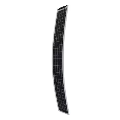 Ultra Narrow 50w Semi Flexible Solar Panel Caravan Off Grid Camper Camping Mo... • £130