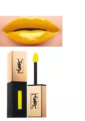 Ysl Vernes A Levres Glossy Stain Primary Colour Edition : 53 Yellow Amplifier • £11.89