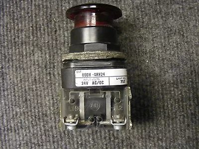 Allen Bradley Push Buttom Switch Cat No 800H-QRM24  Series F Illuminated Red • $30