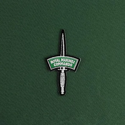 Royal Marines Commando Fairbairn Sykes Embroidered Patch • £5.90