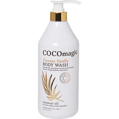 Body Wash Cocomagic Coconut Vanilla Deeply Hydrating Non-Greasy 32 Fl Oz • $27.99