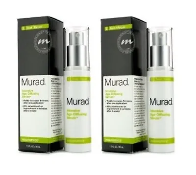 2X Murad Intensive Age-Diffusing Serum 1 Fl Oz Resurgence 30 Ml New Sealed • $42