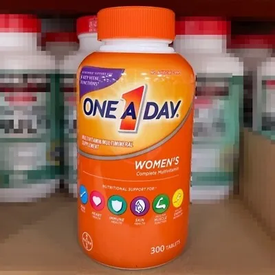 NEW One A Day Women Multivitamin 300 Tablets 10/2024 • $17