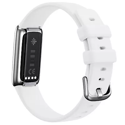 Silicone Strap Band Wristband Bracelet Belt For Fitbit Luxe Watch Accessories • $7.12