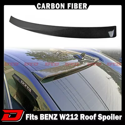 CARBON FIBER Fit For Mercedes BENZ W212 SEDAN OE REAR ROOF SPOILER E350 • $165