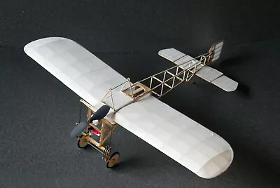 1x Scale Bleriot Laser Cut Balsa Bass Wood Radio Control Micro Model Aircraft XM • £29.99