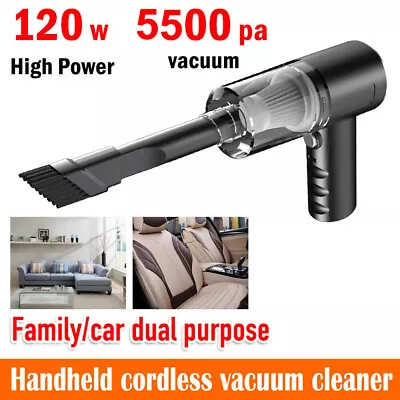 120W Cordless Handheld Vacuum Cleaner Small Mini Portable Car Auto Home Wireless • $8.90