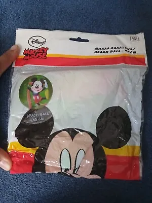 £5.95 • Buy Disney Mickey Mouse Beach Ball Kids Holiday Beach 45cm