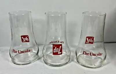 7up 7 Up The Uncola Upside Down Glasses Set Of 3 Vintage 70's EUC Seven • $17.50