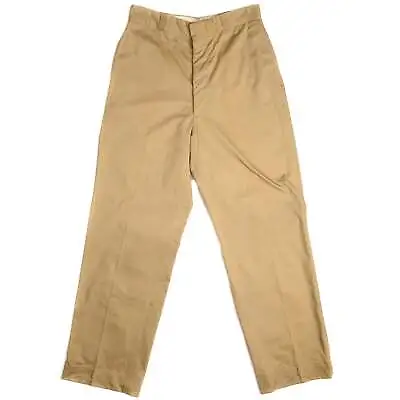 Vintage Usmc Khaki Trousers Pants 1972 Vietnam War Size W30 L30 • $95