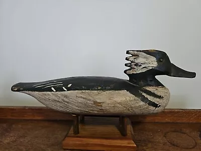 Hooded Merganser Decoy Decoys Nice Original Paint Virginia VA American • $202.38