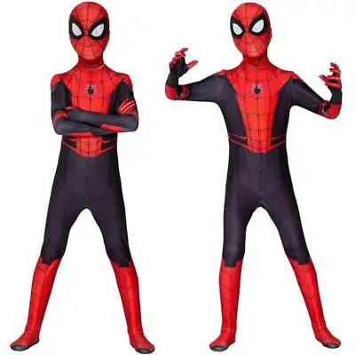Spider-Man Far From Home Fancy Dress Party Jumpsuit Mens Boys Cosplay Costumes • £13.10