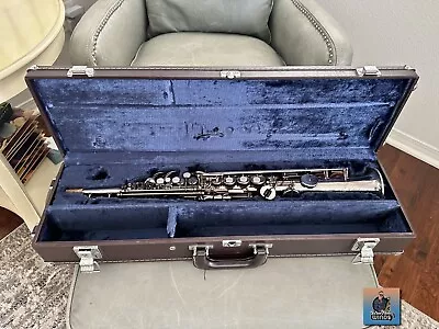 Vintage Yamaha 62s Soprano Sax- Purple Logo Silver Plate! • $5999