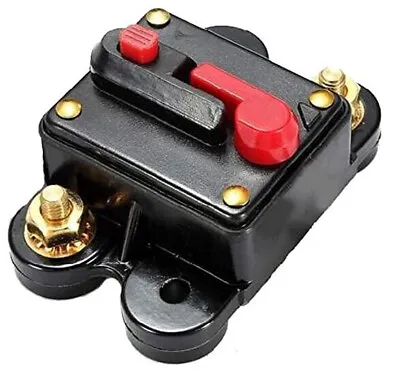 12 Volt Circuit Breaker 60 80 100 150 200 250 And 300 AMP RV Marine Auto • $13.50