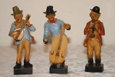 Lovely Trio Of Vintage Musician Figures  • £20