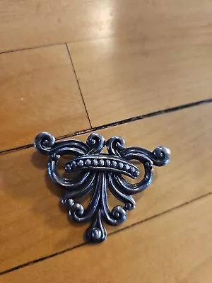 Vintage Margot De Taxco Sterling Silver Brooch Pin Hallmark  • $114