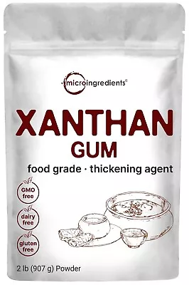 Xanthan Gum Powder 2Lb - Premium Food Grade For Cooking Keto Baking Thickening • $35.99