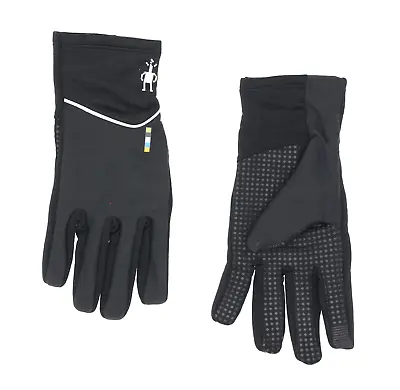 Smartwool L4144 Unisex Black Merino Sport Fleece Wind Training Gloves Size M • $45.50
