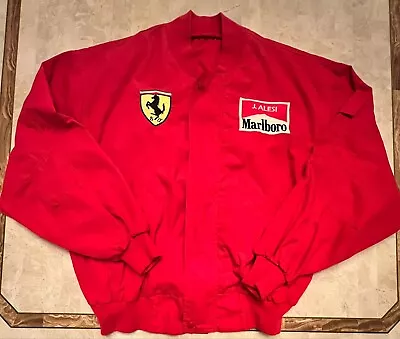 Vintage Ferrari F1 J. ALESI Marlboro 1995 JACKET Fits  Size M • $115