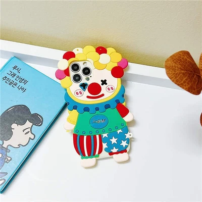 $12.09 • Buy 3D Yellow Clown Soft Back Cover Case For OPPO A16 A54S A76 A96 8 4G 5G A55 A94