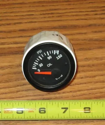 Bluebird Bus Oil Pressure Gauge  0014501 ~ 12 Volt ~ Vdo 3439 ~ 0-150 Psi • $42.99