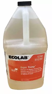 2-Ecolab Super Trump Dish Detergent Lot Of 2- Gallon ( Fast Free Shipping) 🔥 • $109.95