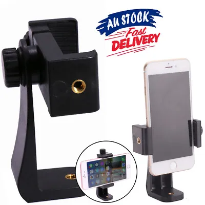 $10.55 • Buy Universal Phone Stand Tripod Adapter For IPhone Samsung Smartphone Holder Mount