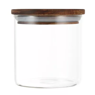 Glass Storage Containers With Lids Clear Canisters For Kitchen • £17.99