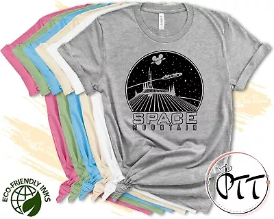 Disney Space Mountain Shirt Disney World Disneyland For Men Women And Kids • £18.99