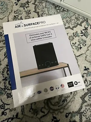 New Vollara Air & Surface Pro Tabletop Air Purifier (No Ozone) - Black • $500