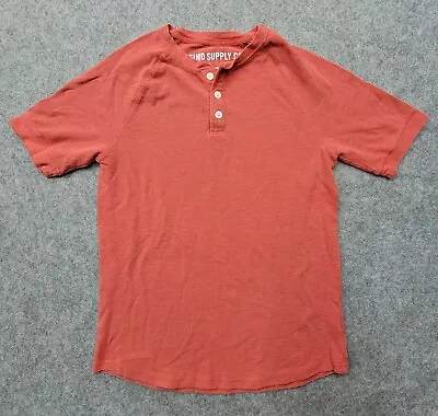 Mossimo Supply Co Mens Orange Shortsleeve Shirt Size S • $12