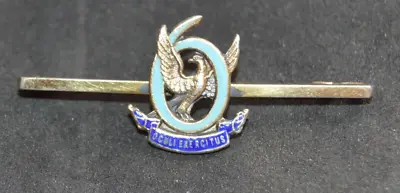 Vintage Hallmarked Silver 6 Squadron RAF Lapel Pin Sweetheart Brooch Lossiemouth • £120