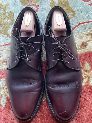 VTG ET Wright Leather Oxfords Saddle Shoes Konjac Men's Sz 11 D/M Made In ITALY • $91