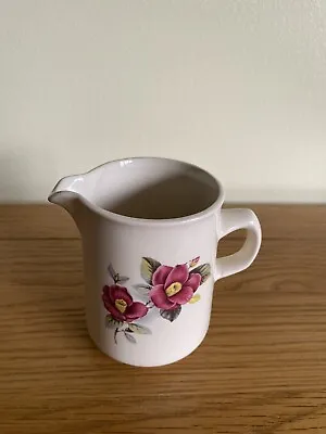 Sadler Milk Jug Japanese Anemone Flower Design Small Vintage Simple Pretty • £5