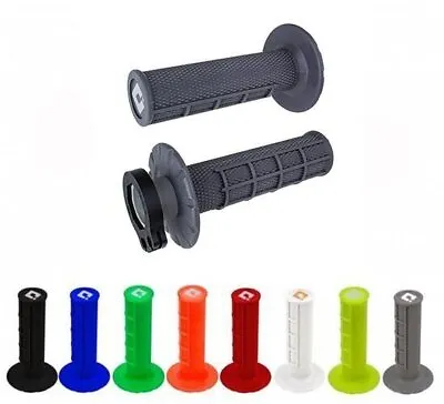 ODI Lock-on V2 Half Waffle MX Grips -ALL COLORS- Made In USA (2 & 4-STROKE) • $27.95