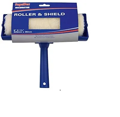 £8.49 • Buy Supadec Emulsion Paint Roller & Shield 9 / 225mm For Walls Ceilings Masonry