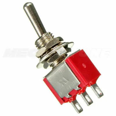 (1) SPDT Mini Toggle Switch ON-OFF-ON Solder Lug High Quality... USA SELLER!!! • $2.39