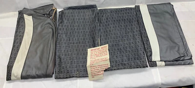$385.25 • Buy 1953-1954 Chevrolet MoPar 4 Door Howard Zink Seat Covers. RG14 BLK/Grey Vintage.