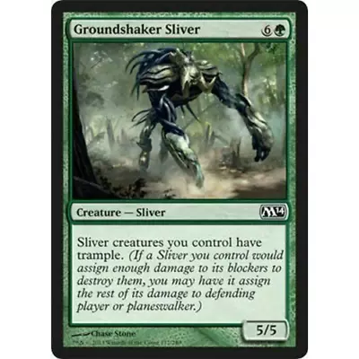 Groundshaker Sliver Magic 2014 - MTG • £0.99