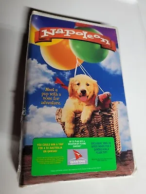 Napoleon VHS Tape  Family Movie Golden Retriever Adventure Clamshell  MGM SEALED • $6.29