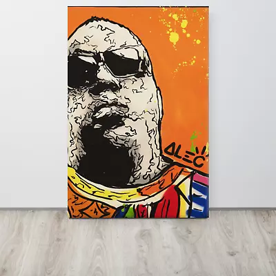 Alec Monopoly Canvas Print The Notorious B.I.G Framed And Ready To Hang Wall Art • $185