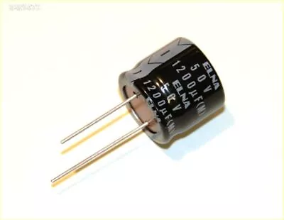 [2 Pc] Electrolytic Capacitor ELNA Audio Quality 1200uF 50V  • $2.59