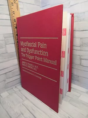 Myofascial Pain And Dysfunction/ The Trigger Point Manual /by Janet G. Travell • $72.80