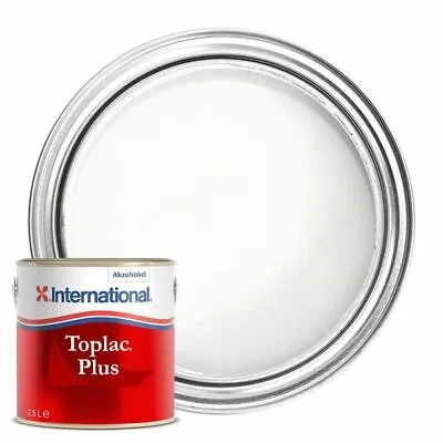 New International Toplac Plus Marine Yacht Enamel Paint. 750ml Snow White • £39.99